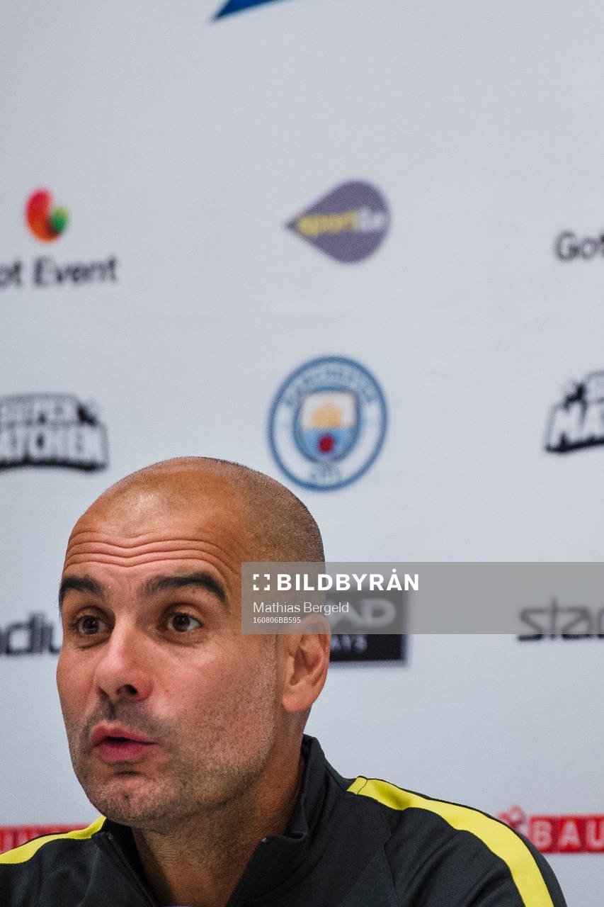 Manchester Citys tränare Pep Guardiola