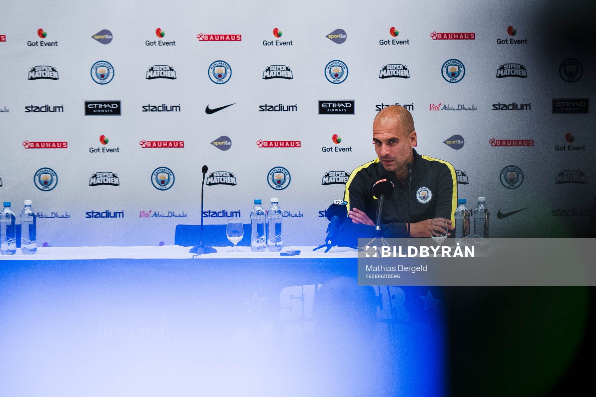 Manchester Citys tränare Pep Guardiola