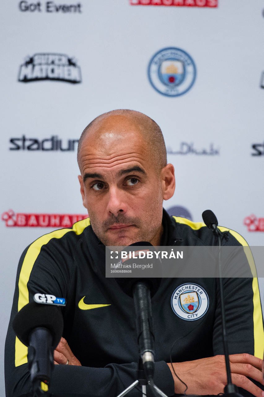 Manchester Citys tränare Pep Guardiola