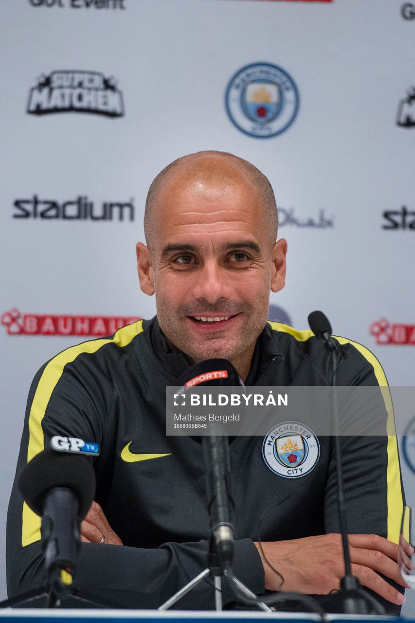 Manchester Citys tränare Pep Guardiola