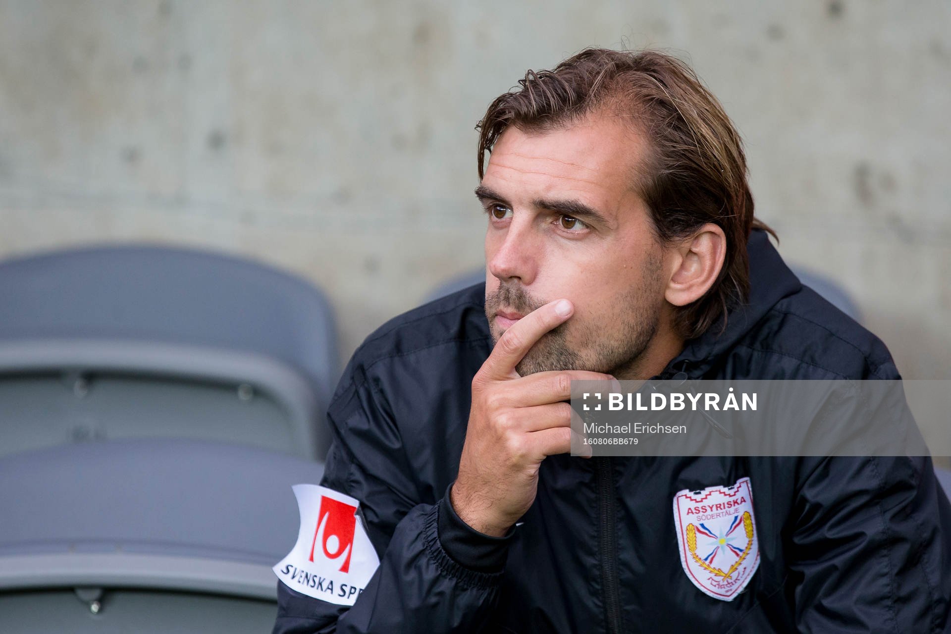 Assyriskasassisterande tränare och sportchef Joel Riddez