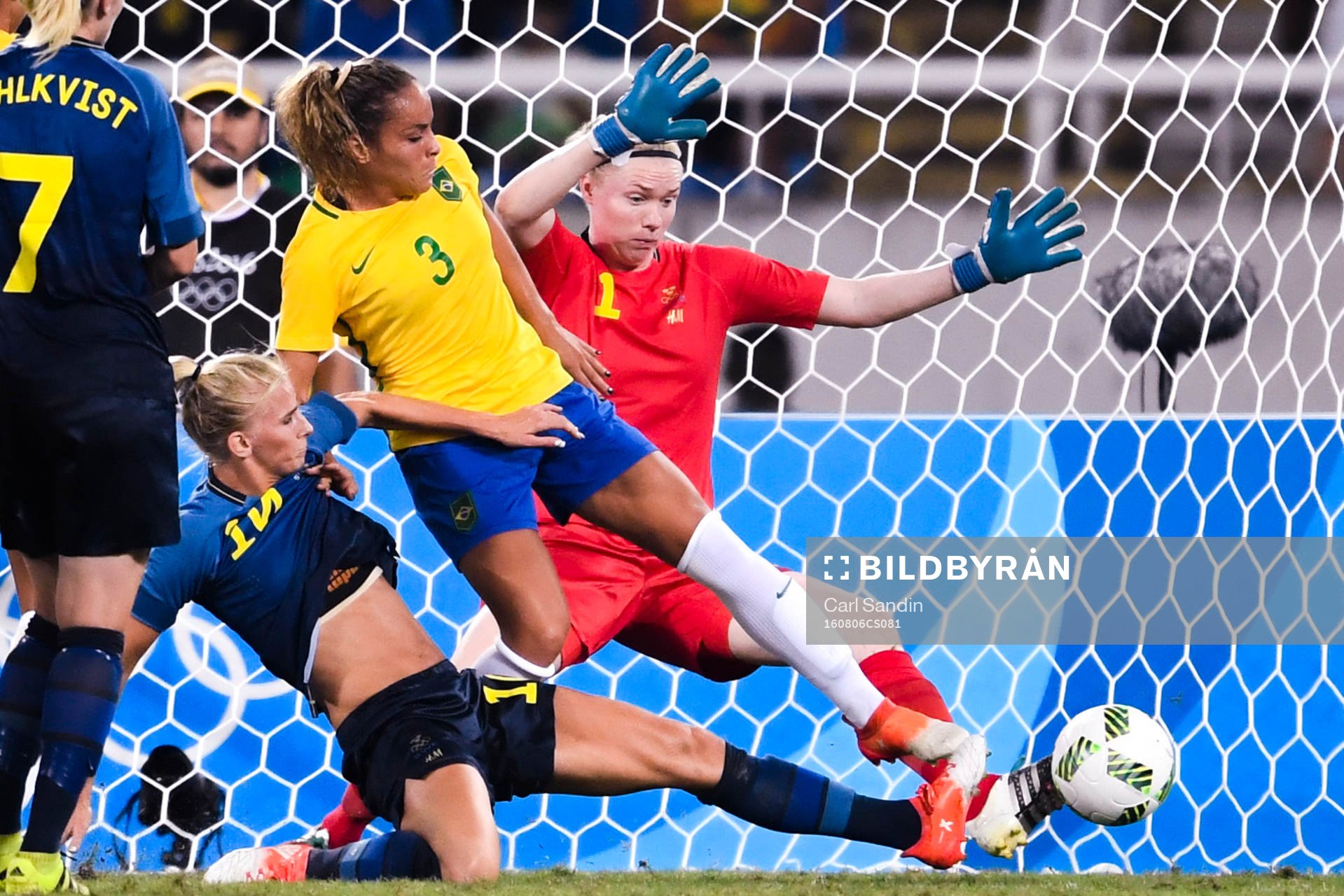 Brasiliens Monica i en kamp mot Sveriges Sofia Jakobsson