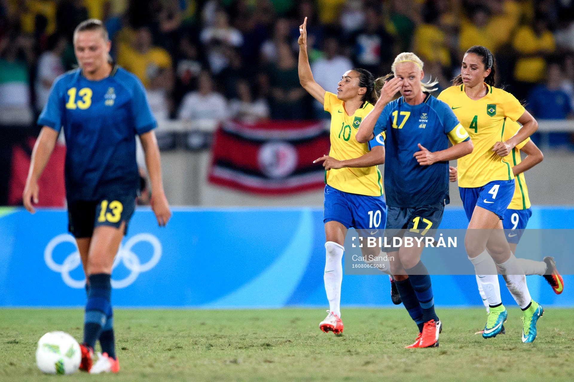 Brasiliens Marta jublar