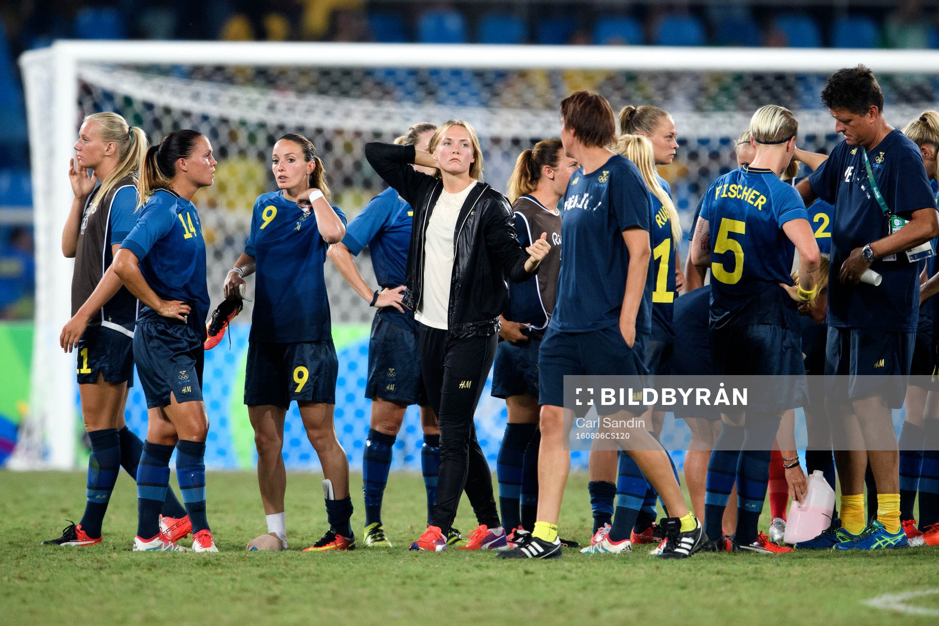 De svenska spelarna deppar