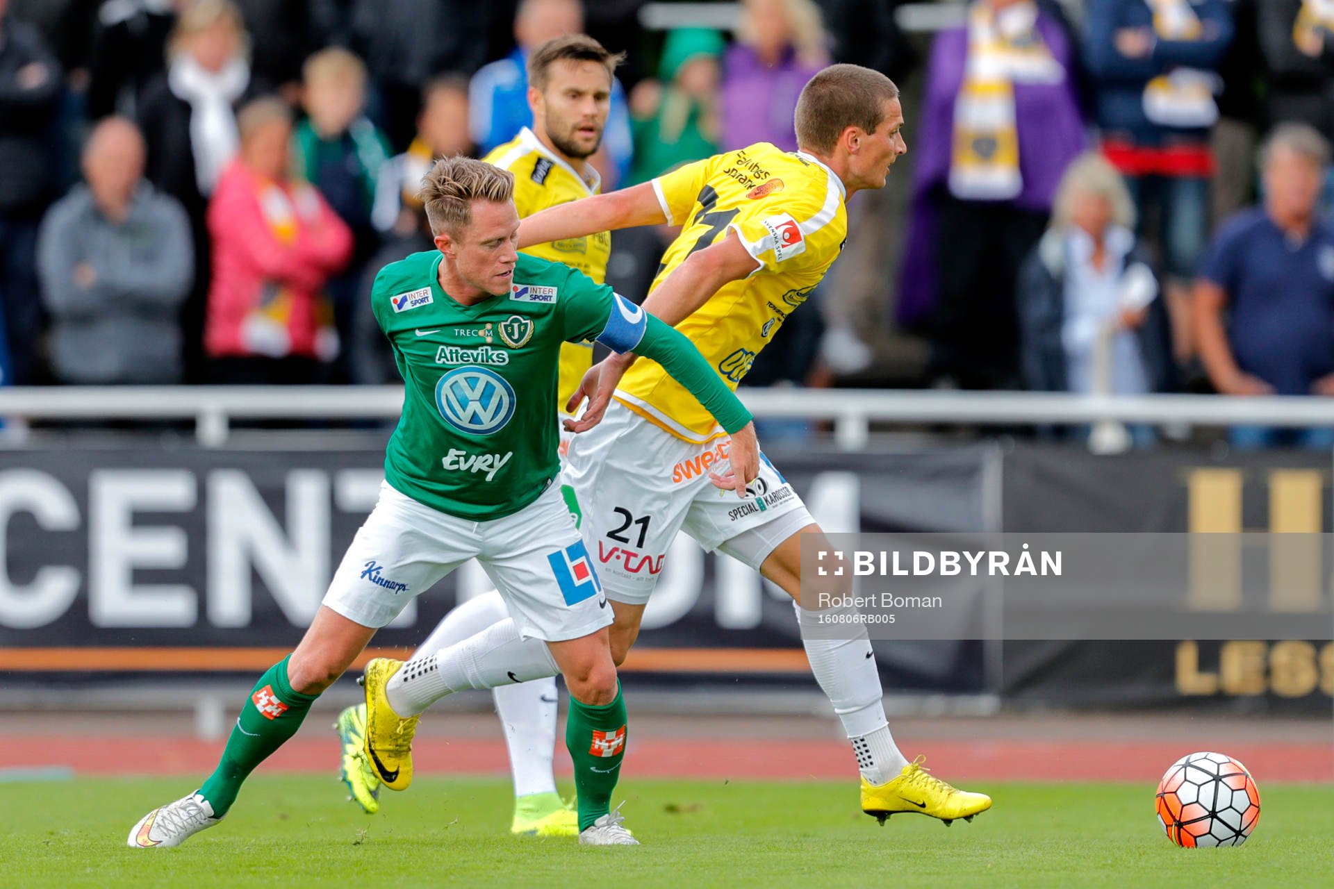 Jönköpings Tommy Thelin och Falkenbergs Thomas