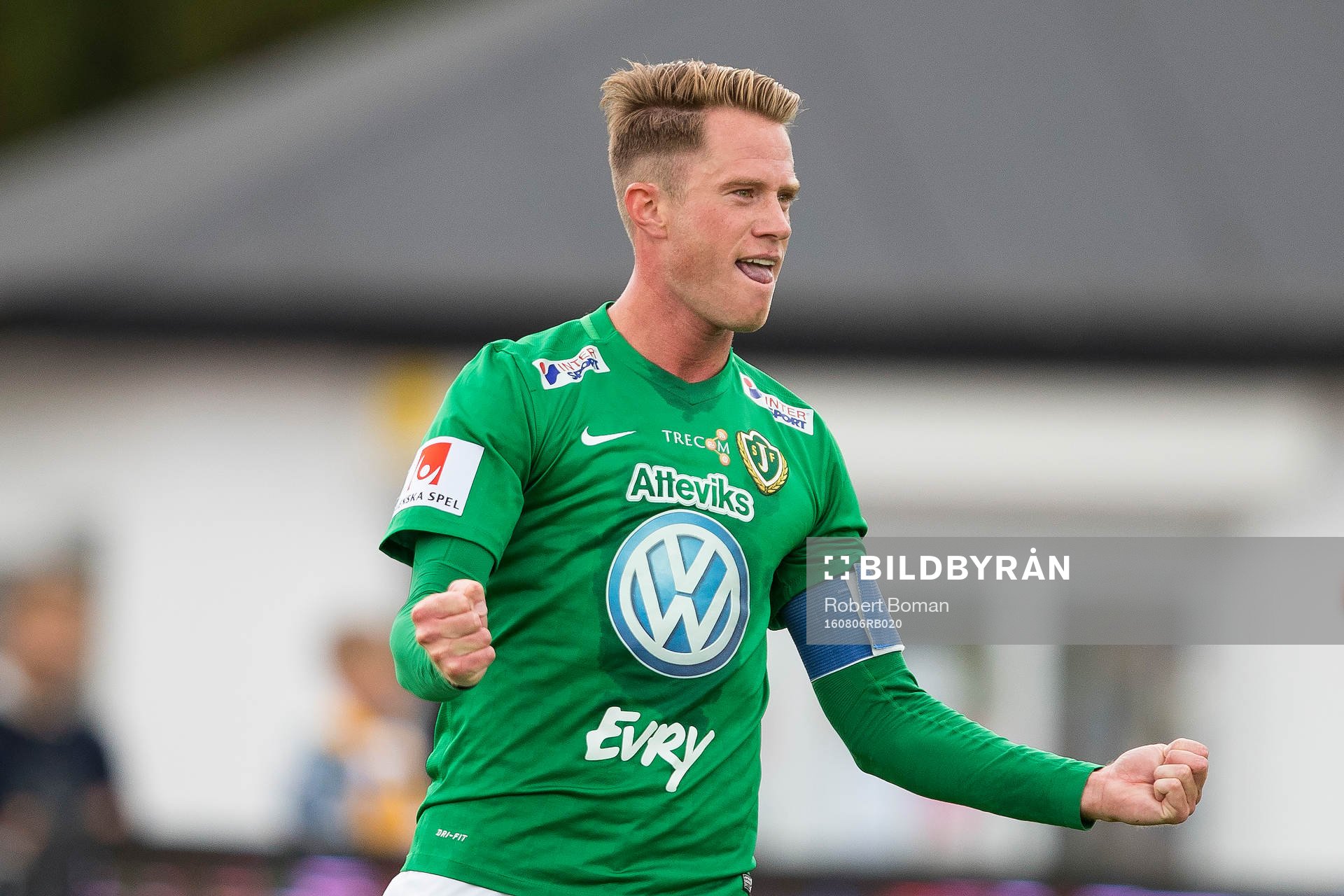 Jönköpings Tommy Thelin jublar