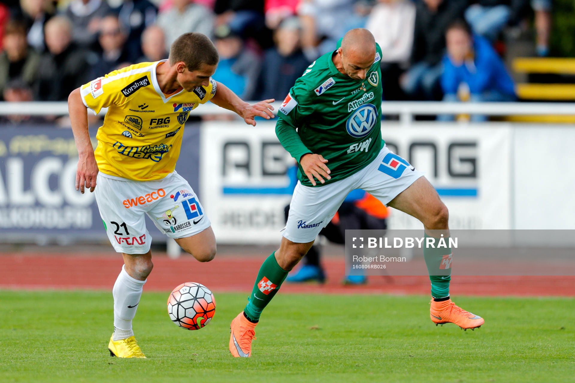 Falkenbergs Thomas Juel-Nielsen och Jönköpings Pär