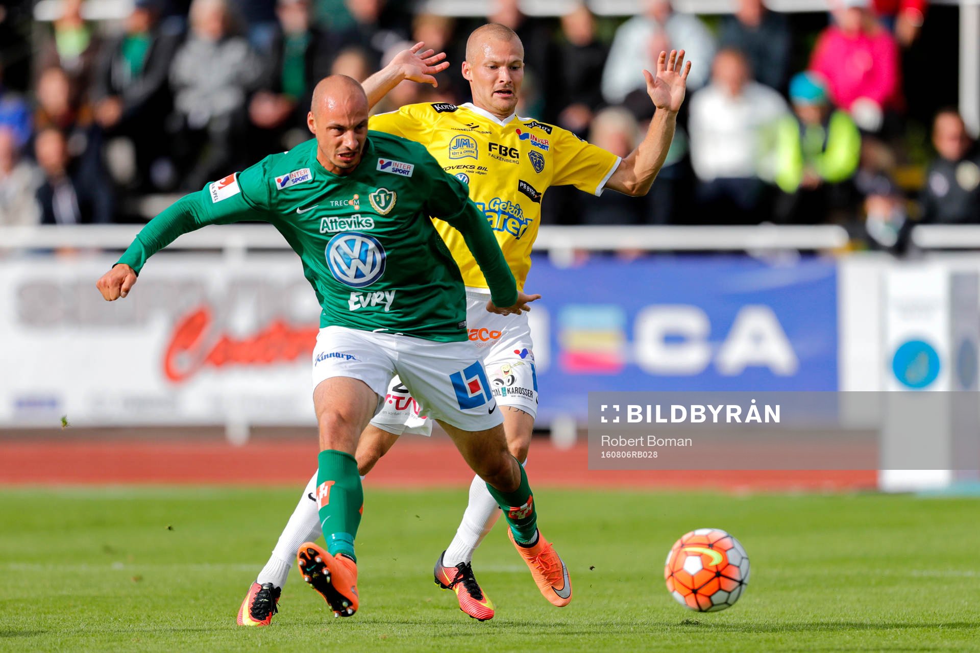 Jönköpings Pär Eriksson och Falkenbergs Rasmus Sjöstedt