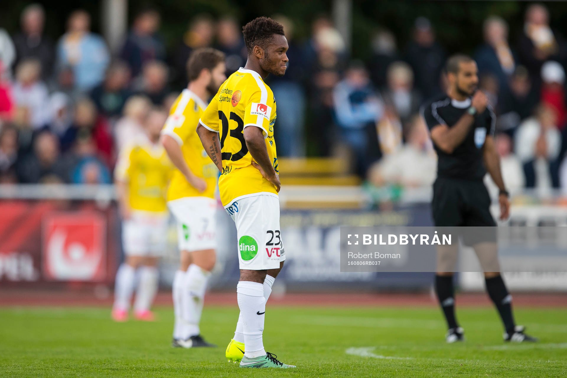 Falkenbergs Enock Kwakwa deppar