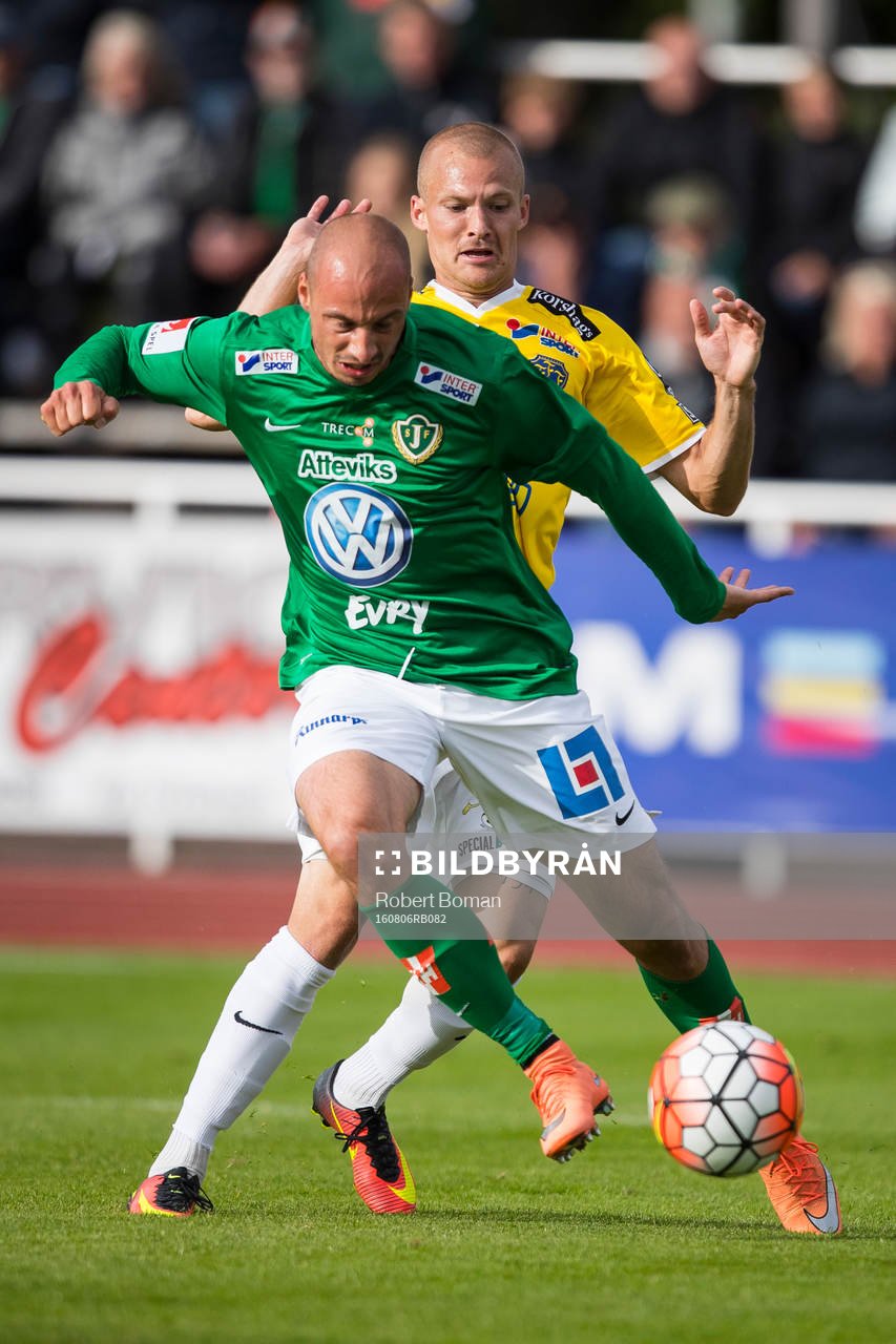Falkenbergs Rasmus Sjöstedt och Jönköpings Pär Eriksson