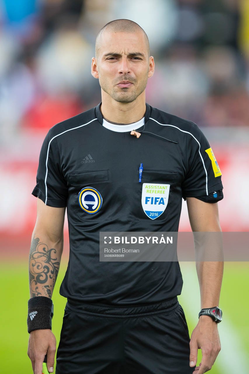 Assisterande domare Joakim Amri Nilsson