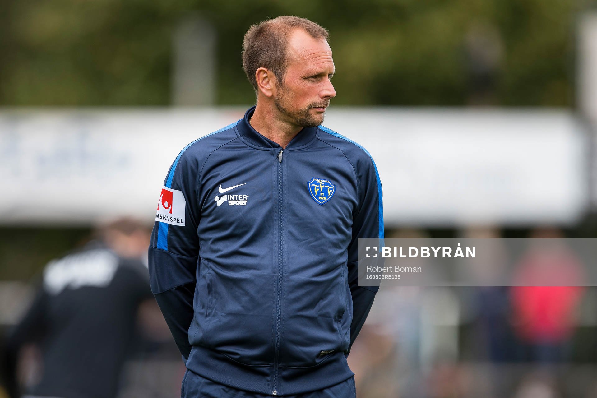 Falkenbergs assisterande tränare Jonas Axeldal