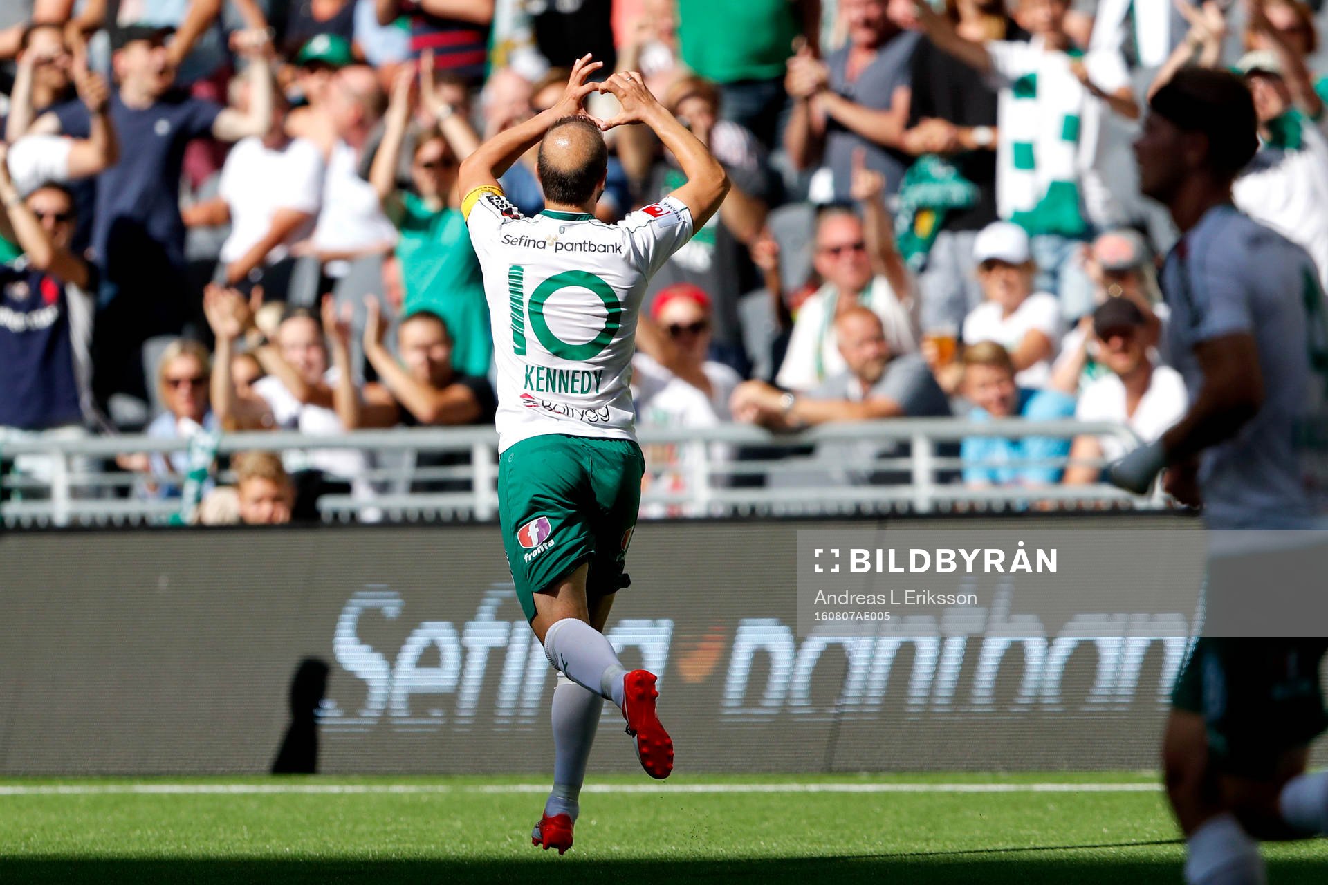Hammarbys Kennedy Bakircioglu jublar