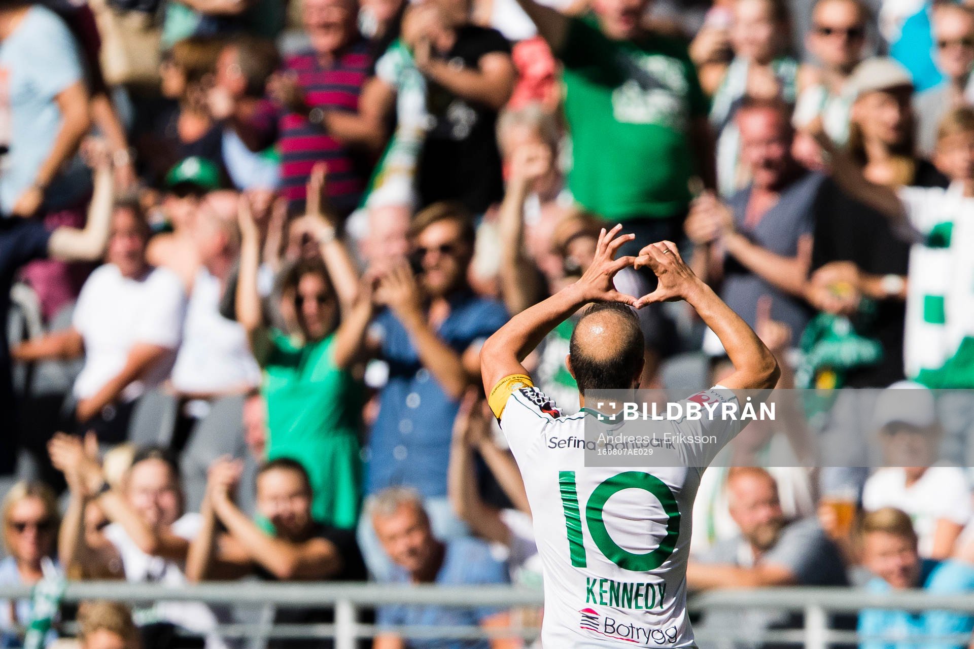 Hammarbys Kennedy Bakircioglu jublar