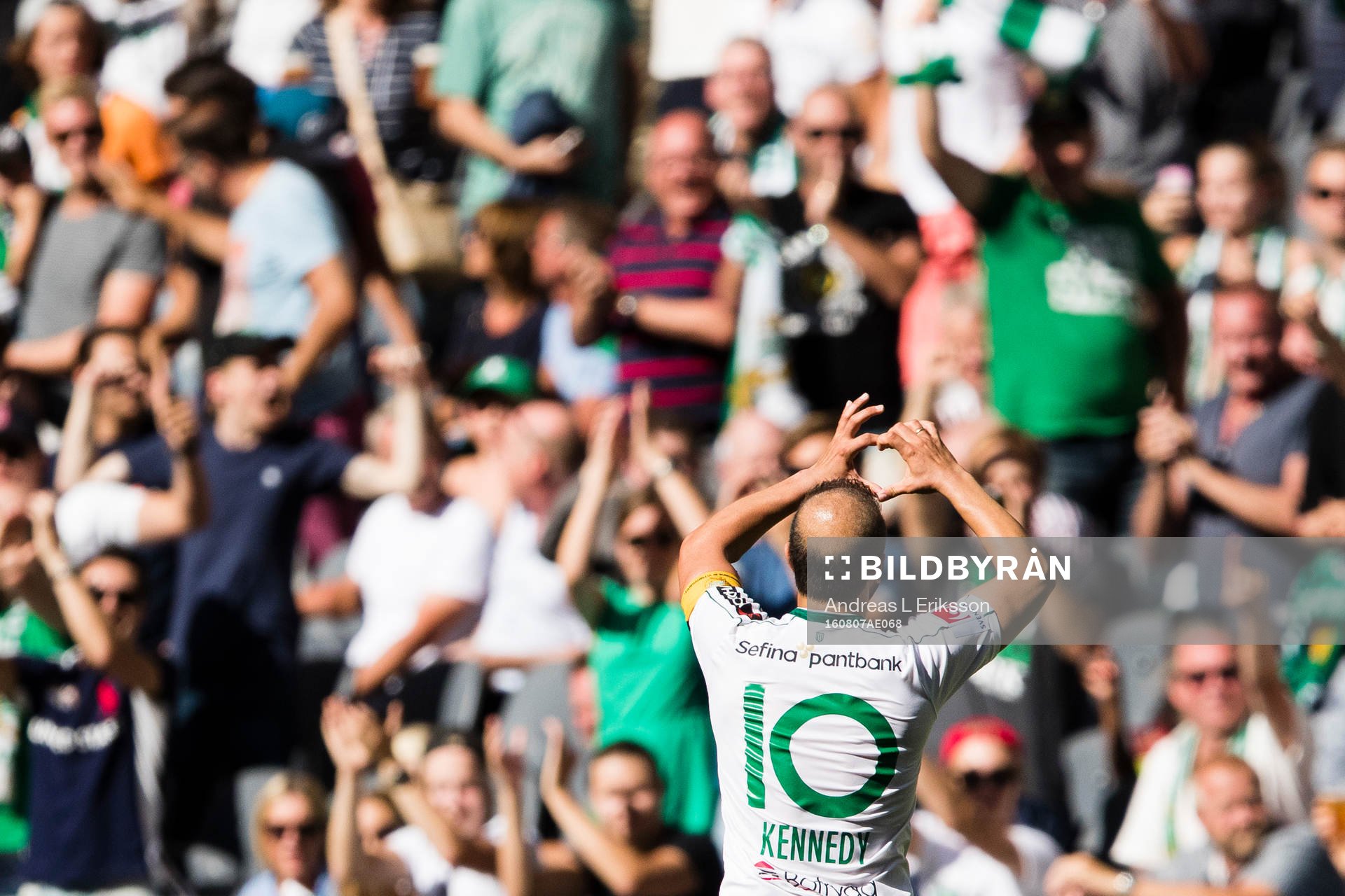 Hammarbys Kennedy Bakircioglu jublar