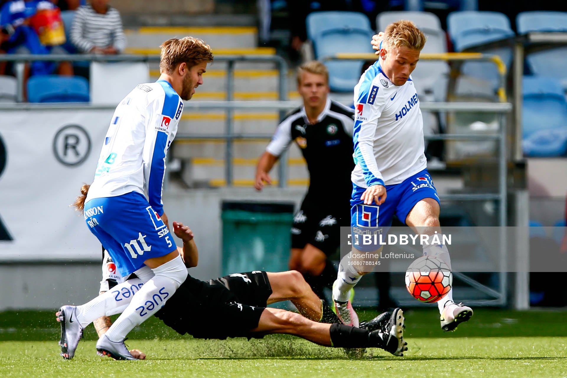 Norrköpings Nicklas Bärkroth och Christoffer Nyman