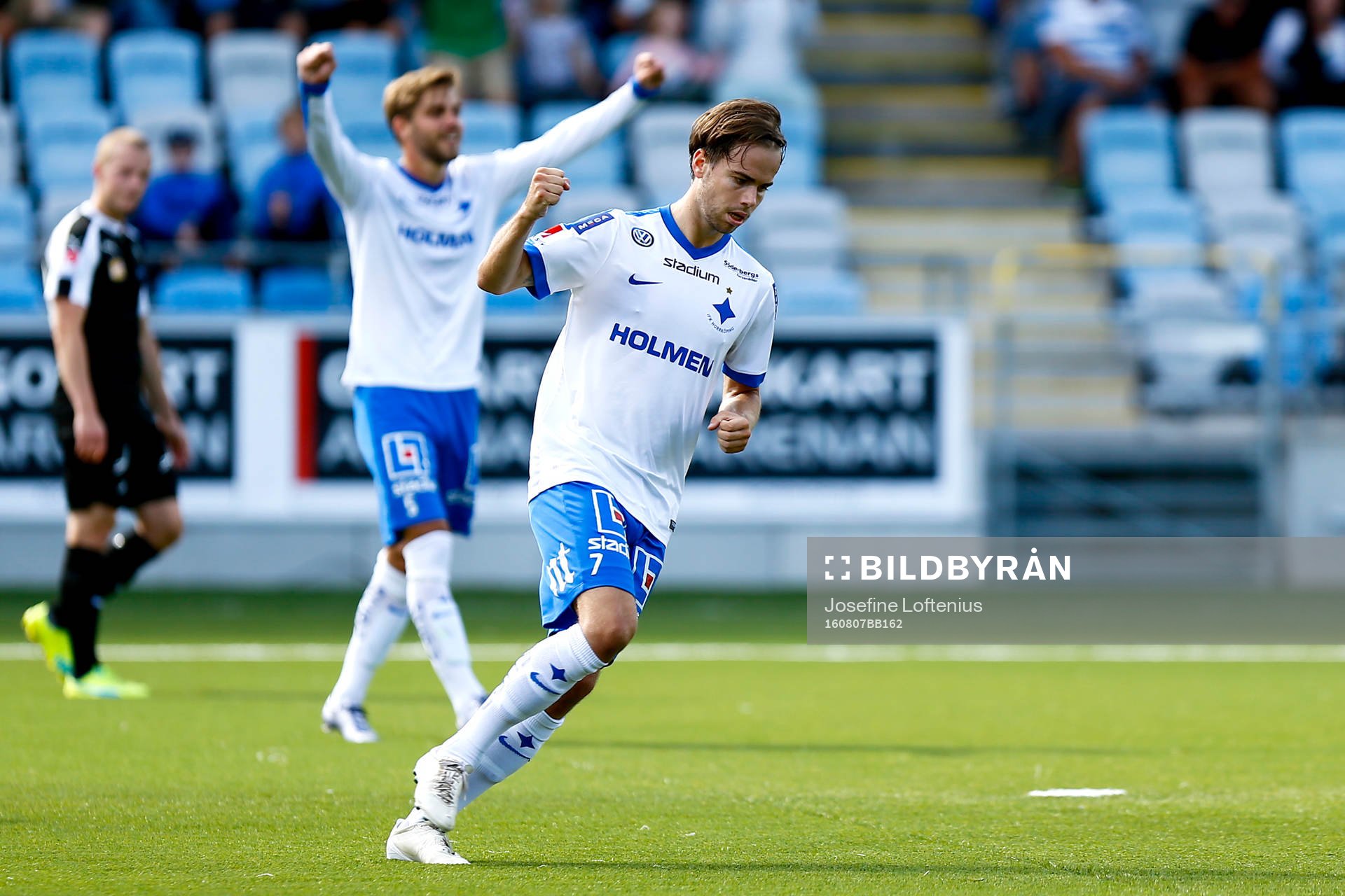 Norrköpings Andreas Blomqvist jublar