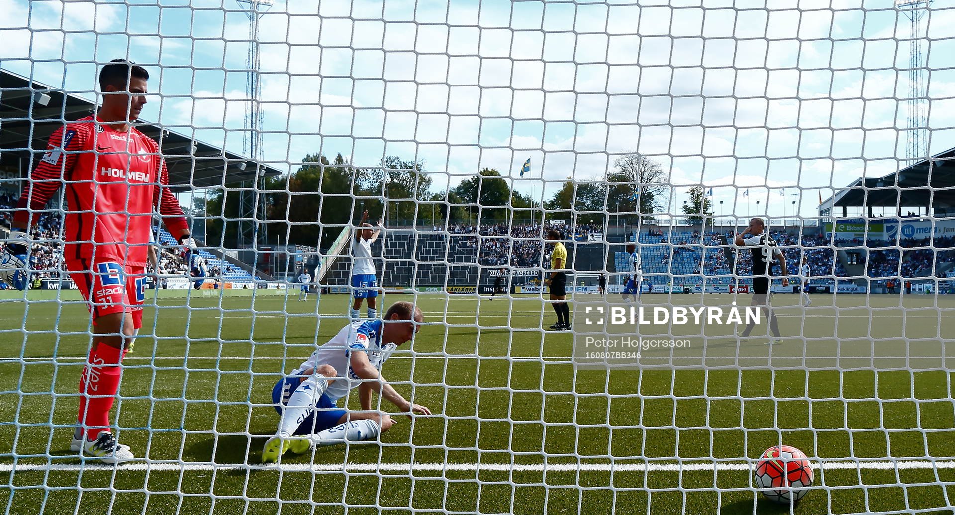Mål 0-1 av Örebros Martin Broberg