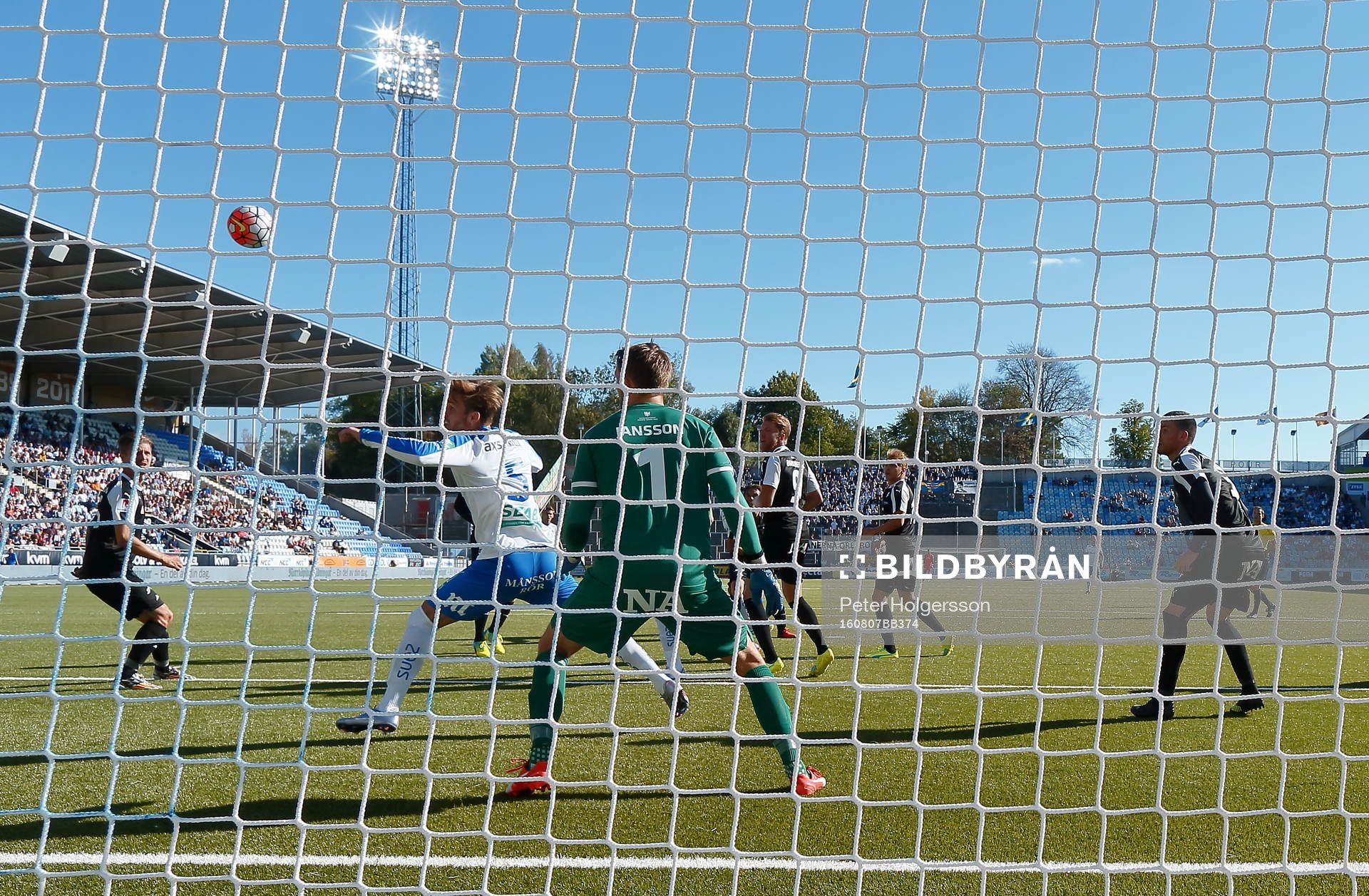 Mål 2-1 av Norrköpings Andreas Johansson