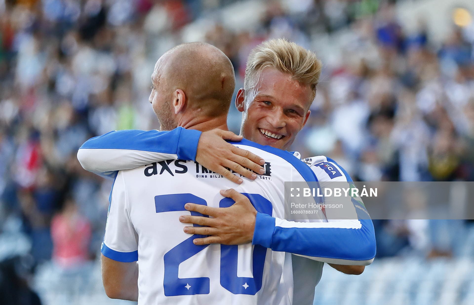 Norrköpings Daniel Sjölund och Nicklas Bärkroth