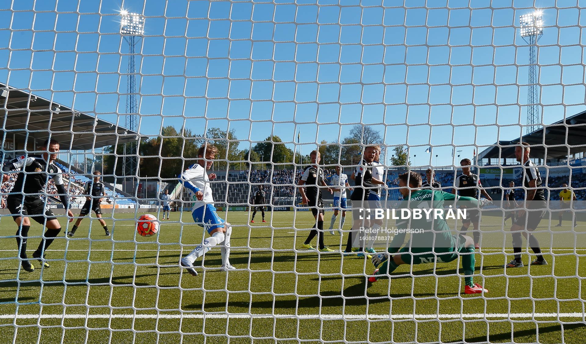Mål 3-1 av Norrköpings Daniel Sjölund