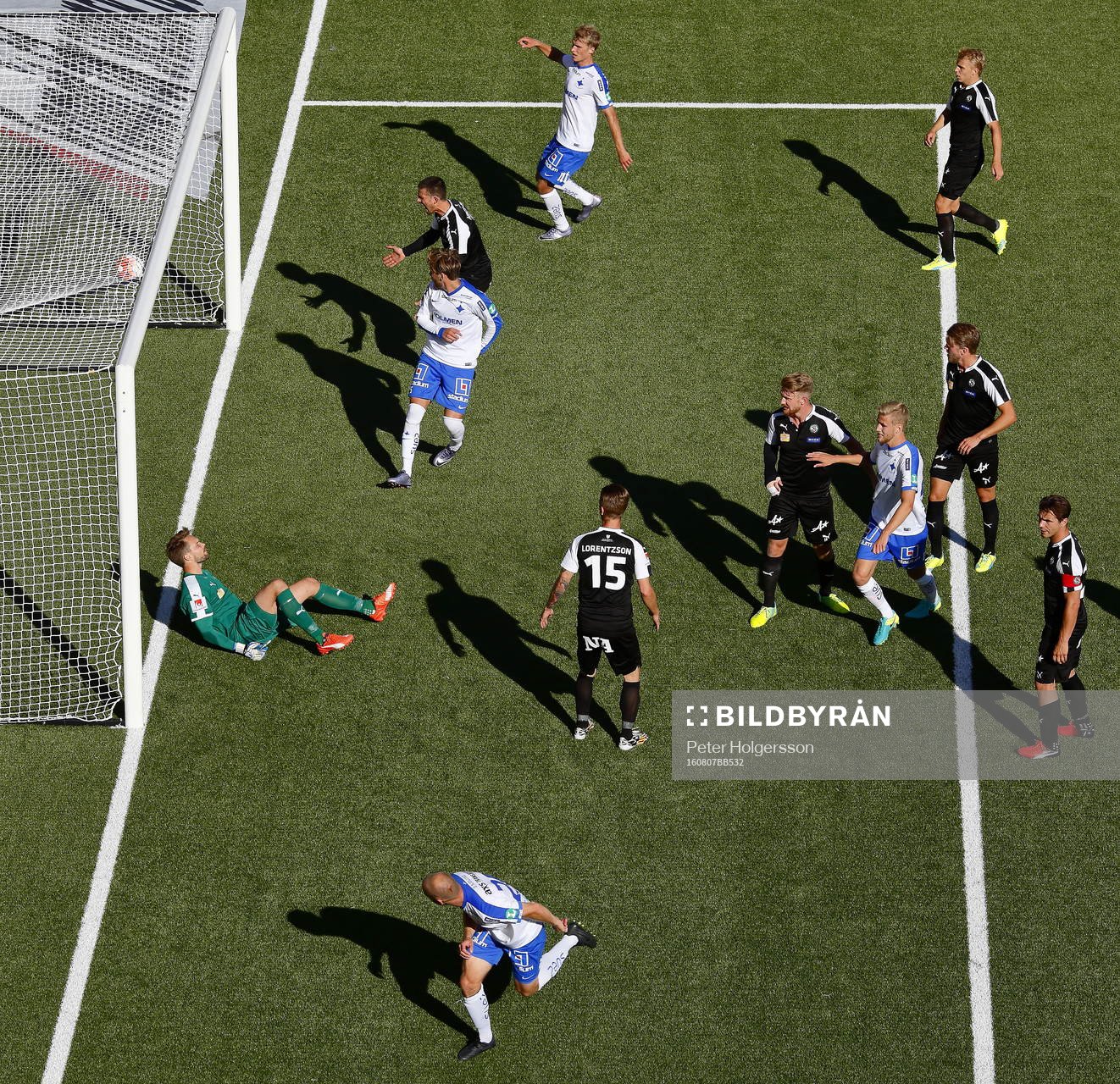 Mål 3-1 av Norrköpings Daniel Sjölund