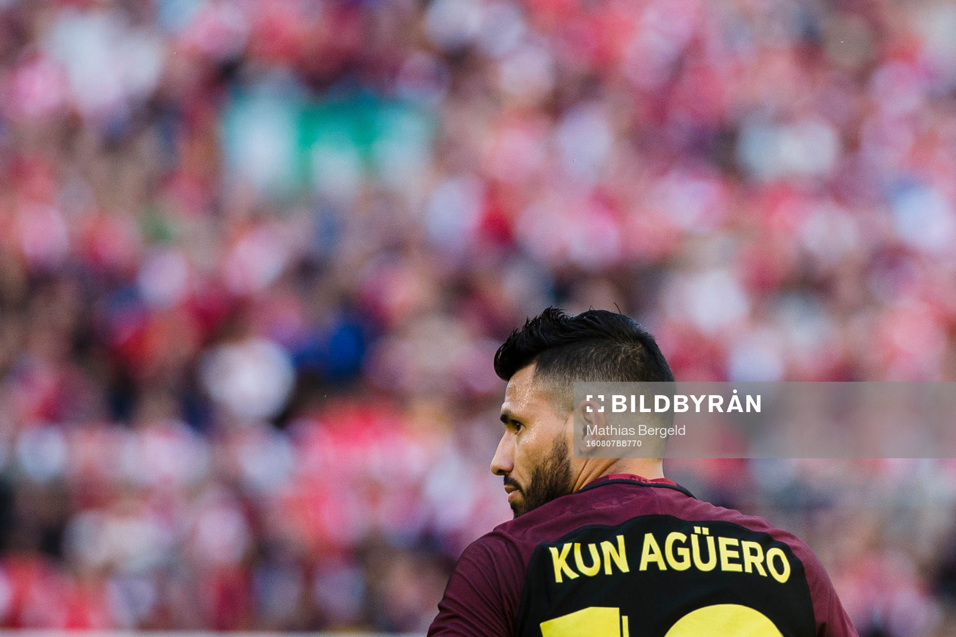Manchester Citys Sergio Aguero