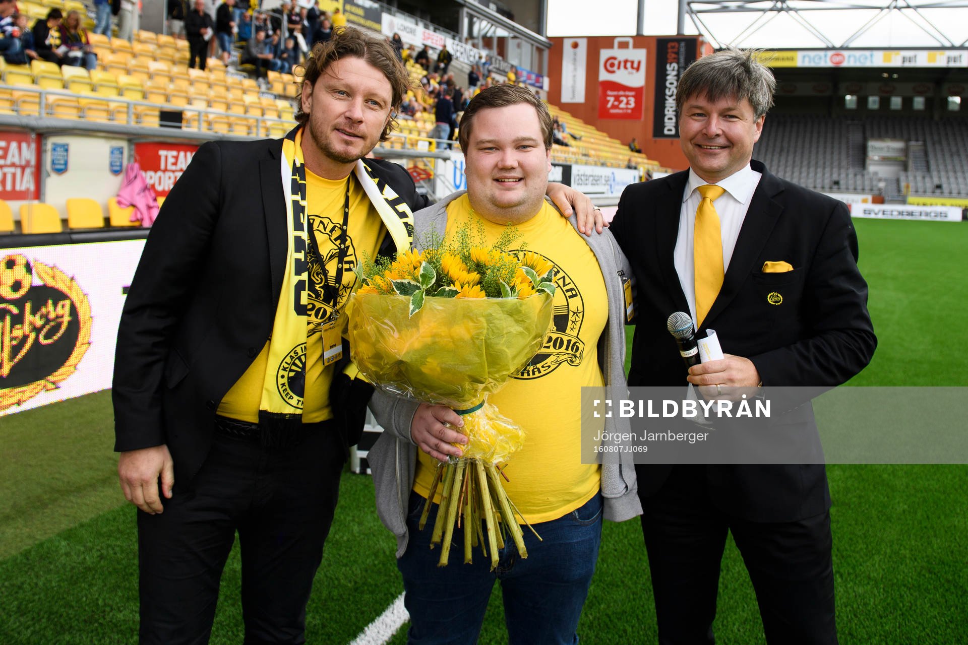 Elfsborgs klubbchef Stefan Andreasson och ordförande Bo