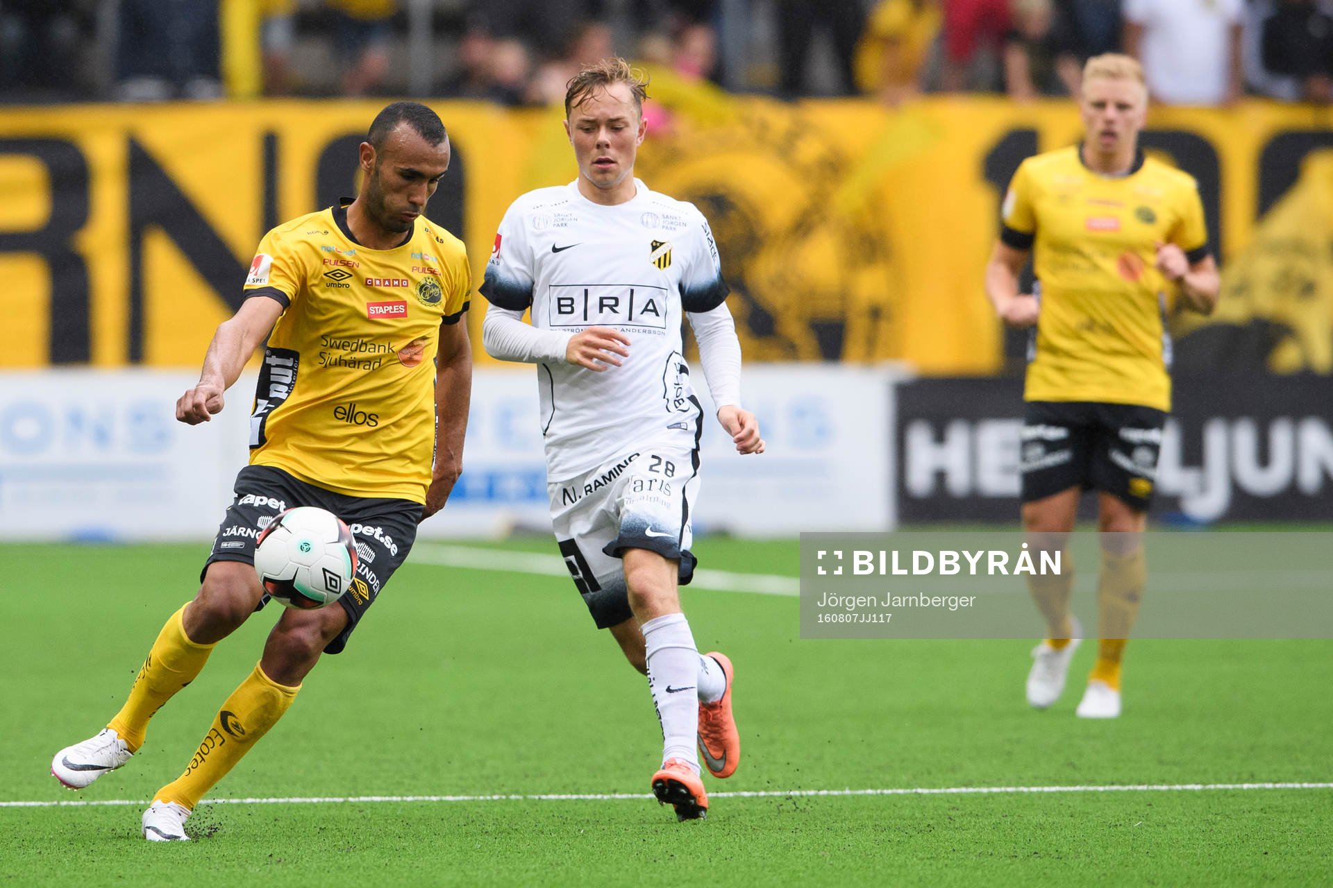 Elfsborgs Issam Jebali och Häckens Adam Andersson