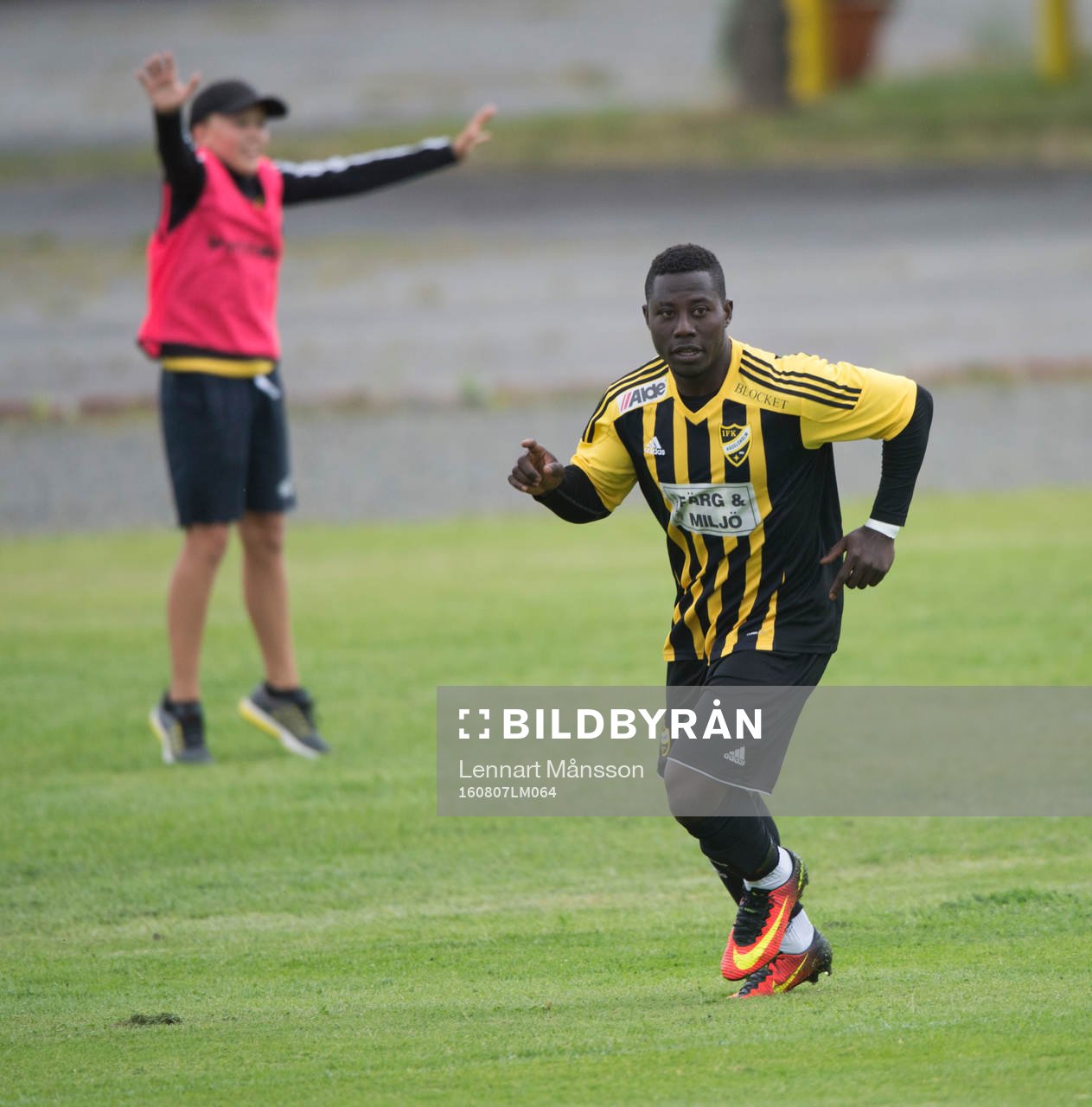 IFK Hässleholms Michael Andrew gör 1-0 och segervoltar i