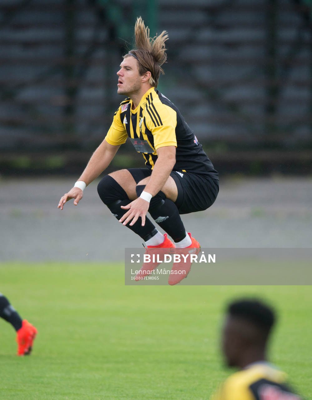 IFK Hässleholms Pontus Björnsson i matchen i division 2