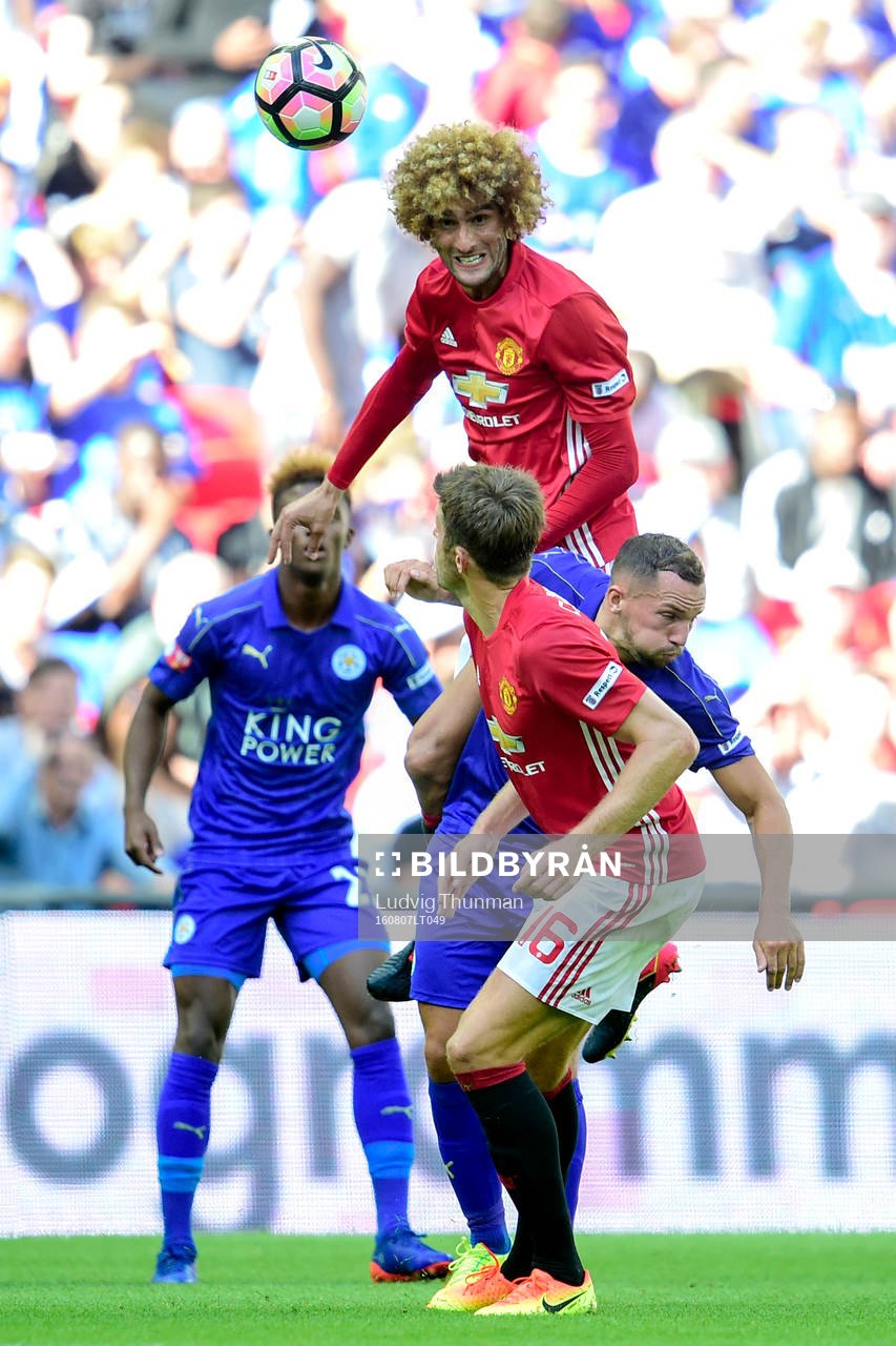 Manchester Uniteds Marouane Fellaini