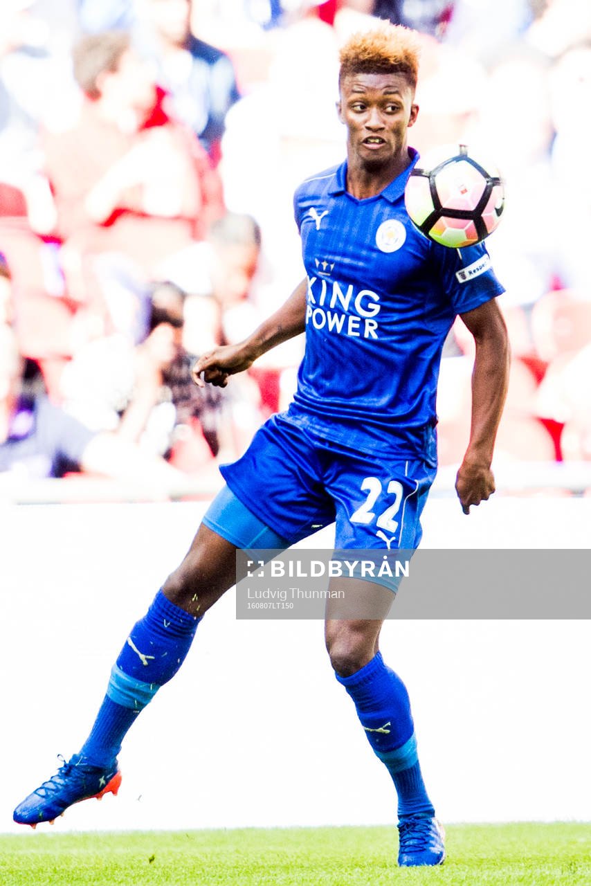 Leicester Citys Demarai Gray