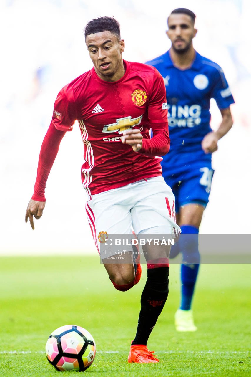 Manchester Uniteds Jesse Lingard