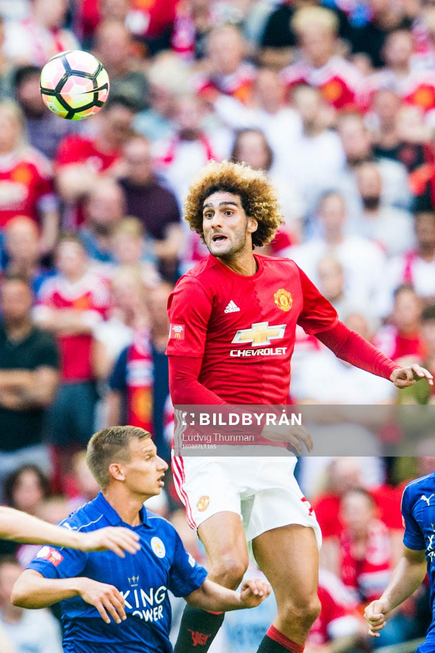 Manchester Uniteds Marouane Fellaini