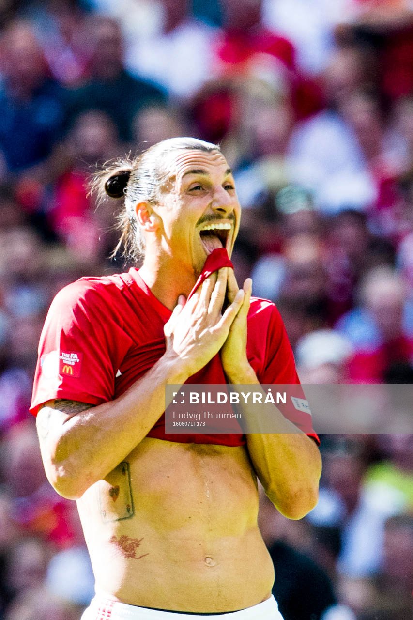 Manchester Uniteds Zlatan Ibrahimovic