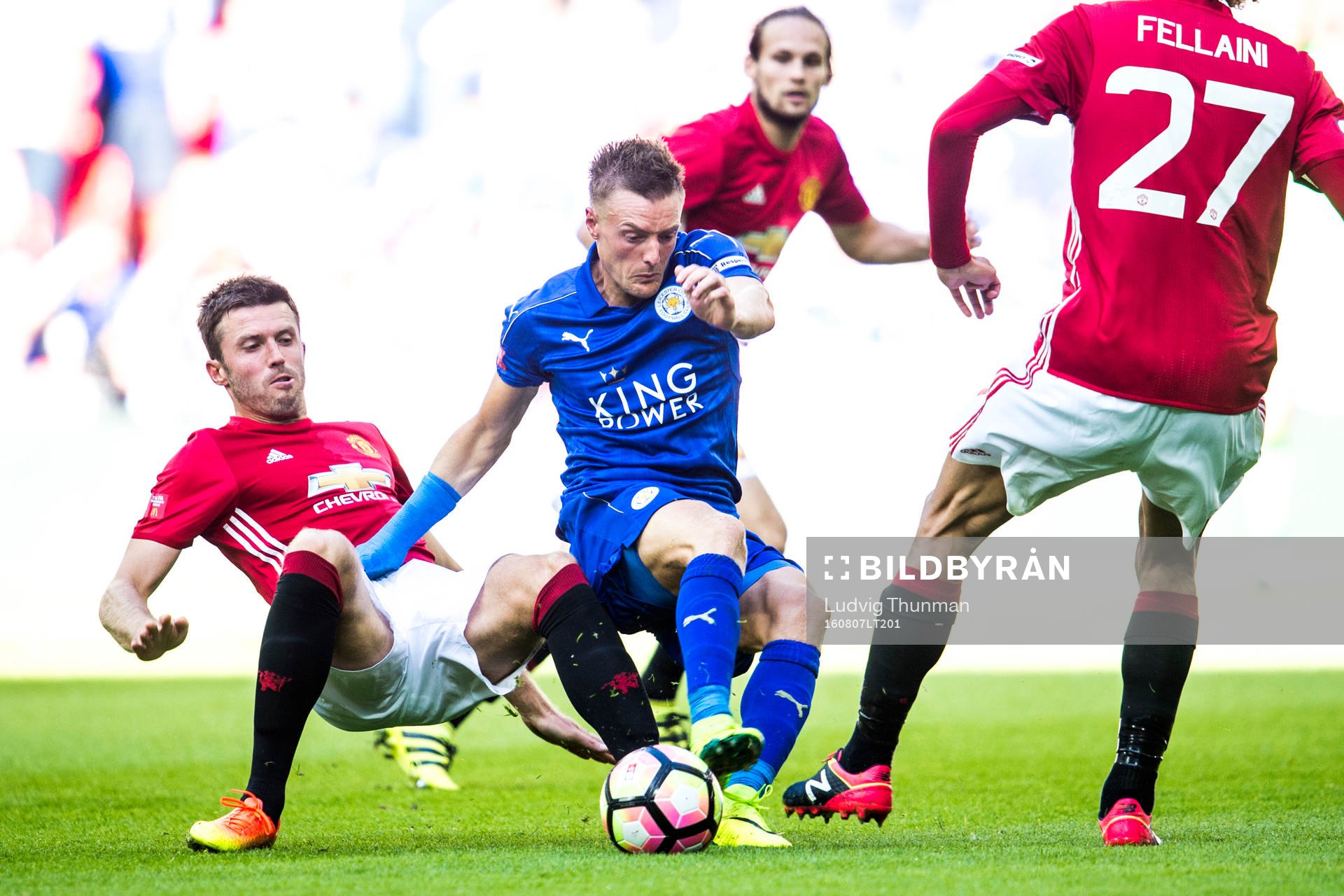 Leicester Citys Jamie Vardy