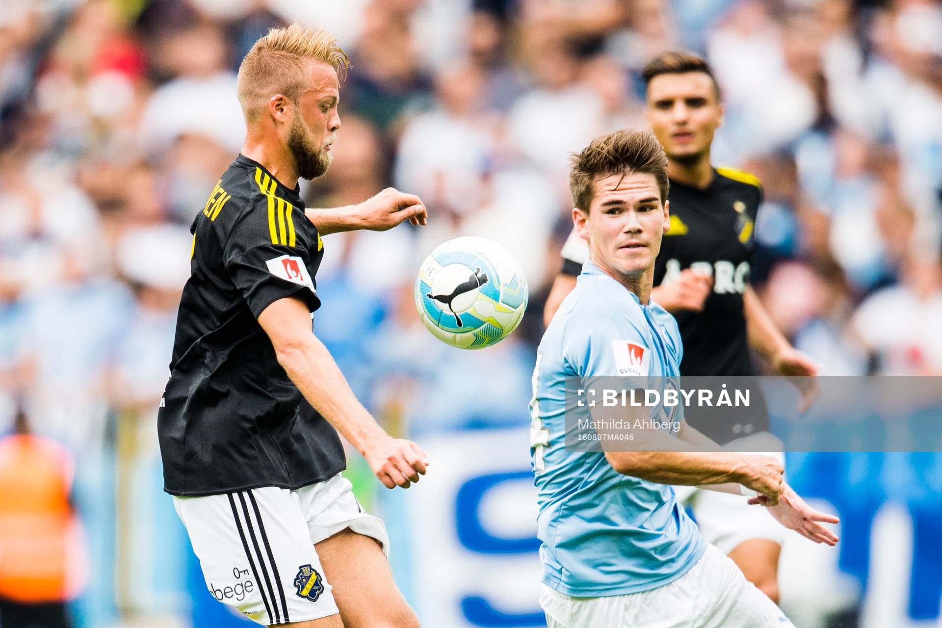 s Daniel Sundgren och Malmö FFs Vidar Örn Kjartansson