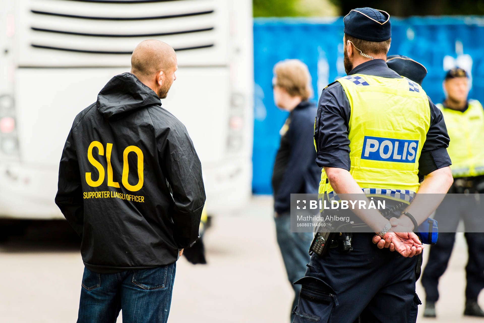 SLO i samtal med polisen
