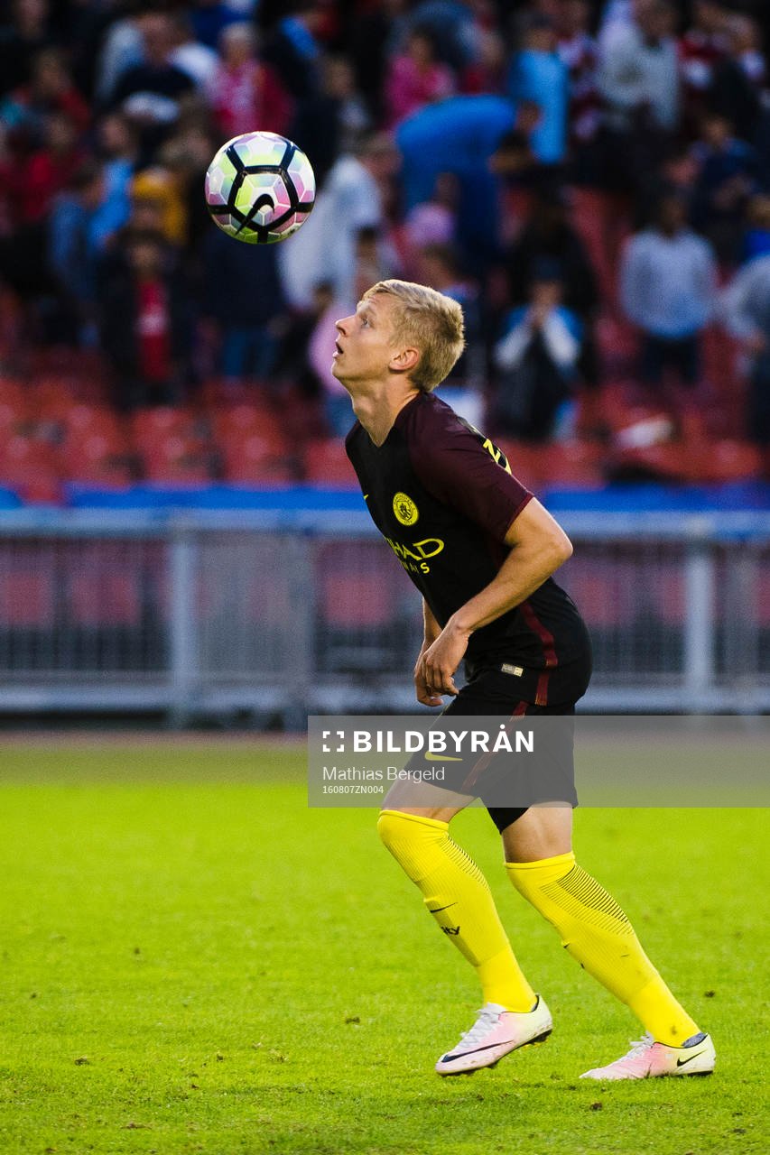 Manchester Citys Alex Zinchenko
