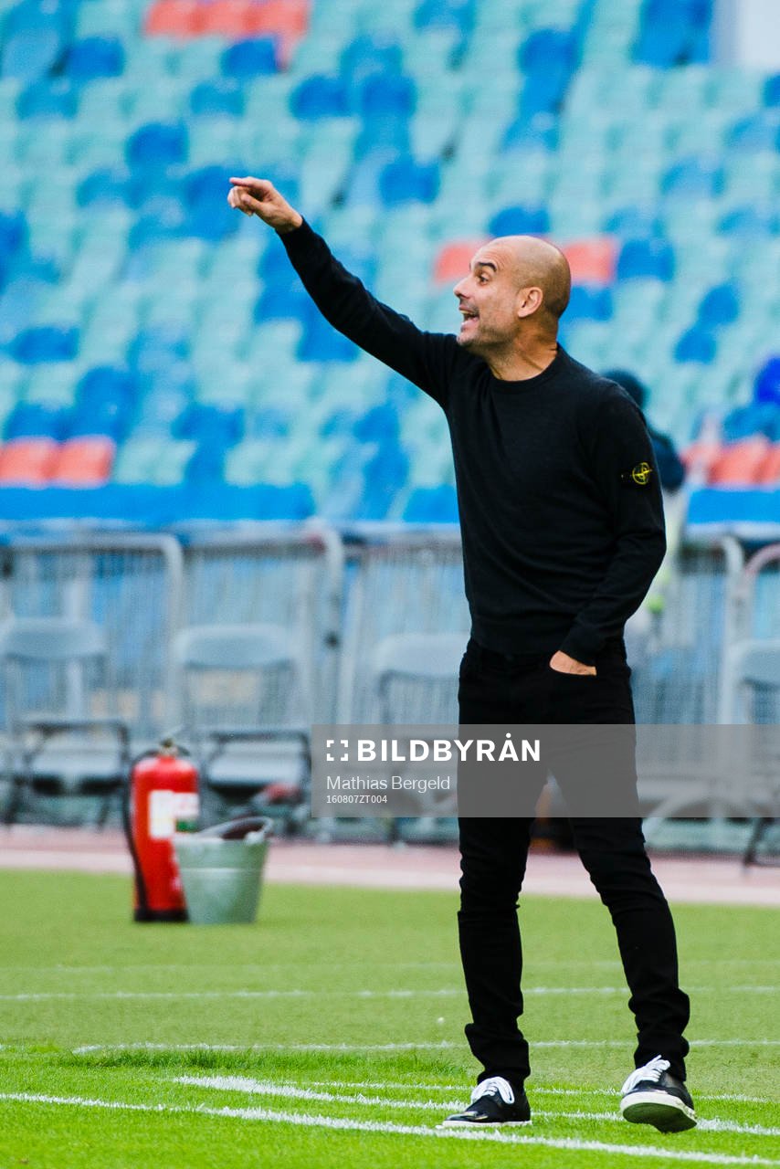 Manchester Citys tränare Pep Guardiola