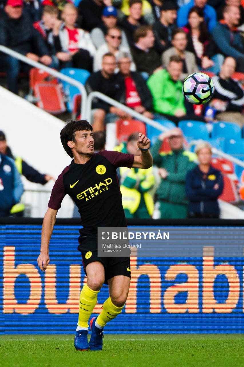 Manchester Citys David Silva