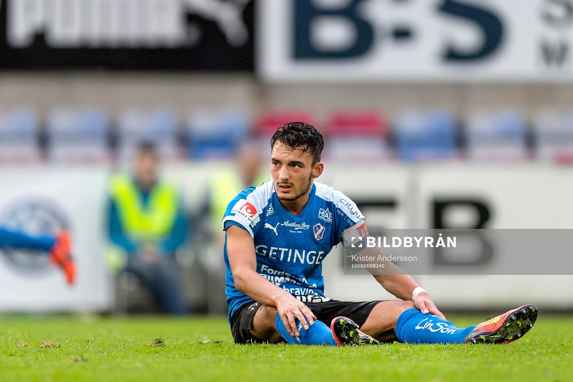 Halmstads Sead Haksabanovic deppar