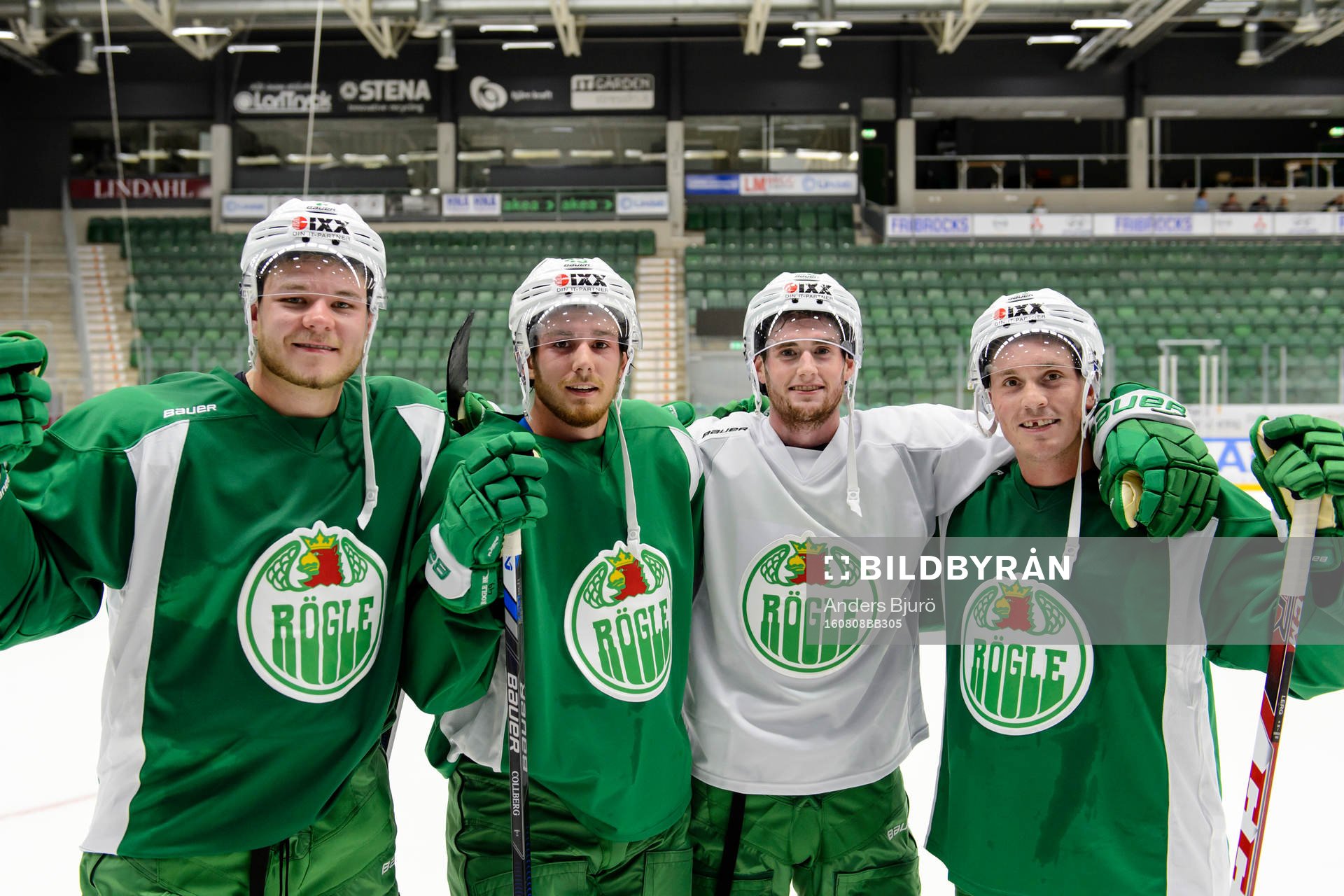 Rögles nyförvärv Anton Cederholm, Sebastian Collberg,