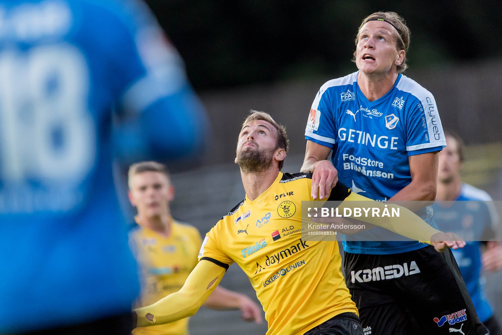 Frejs Johannes Gustafsson och Halmstads Alexander Berntsson