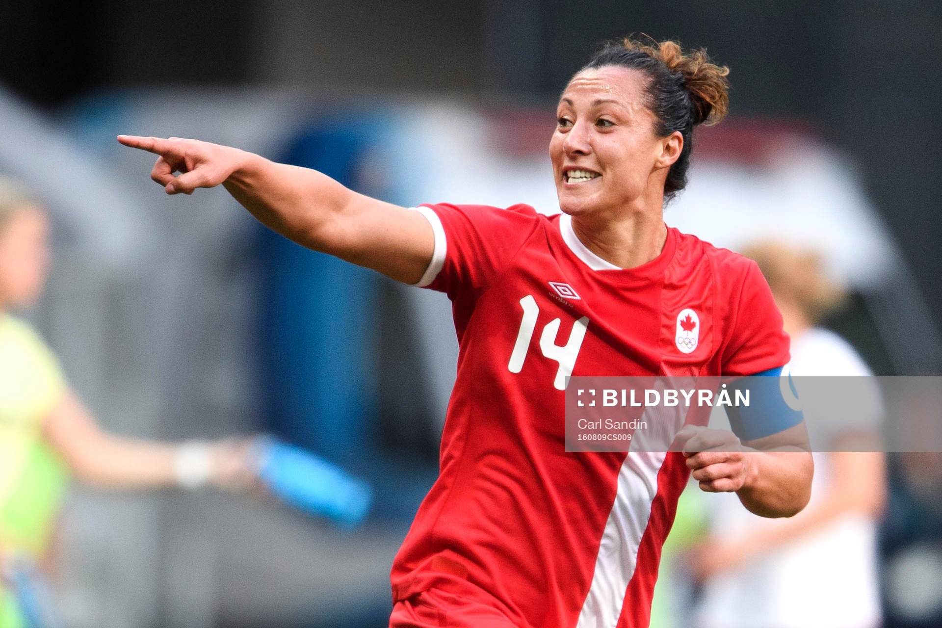 Kanadas Melissa Tancredi jublar