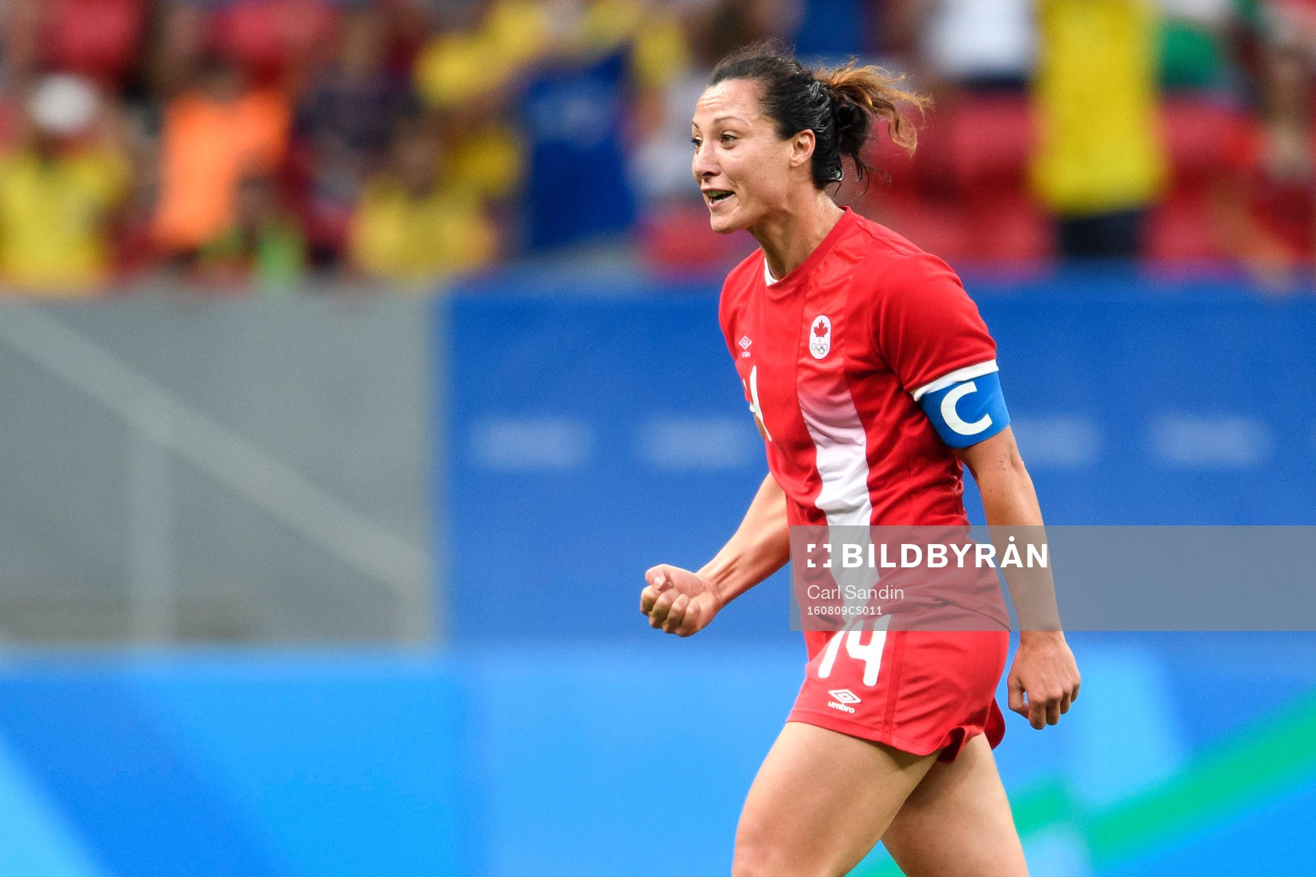 Kanadas Melissa Tancredi jublar