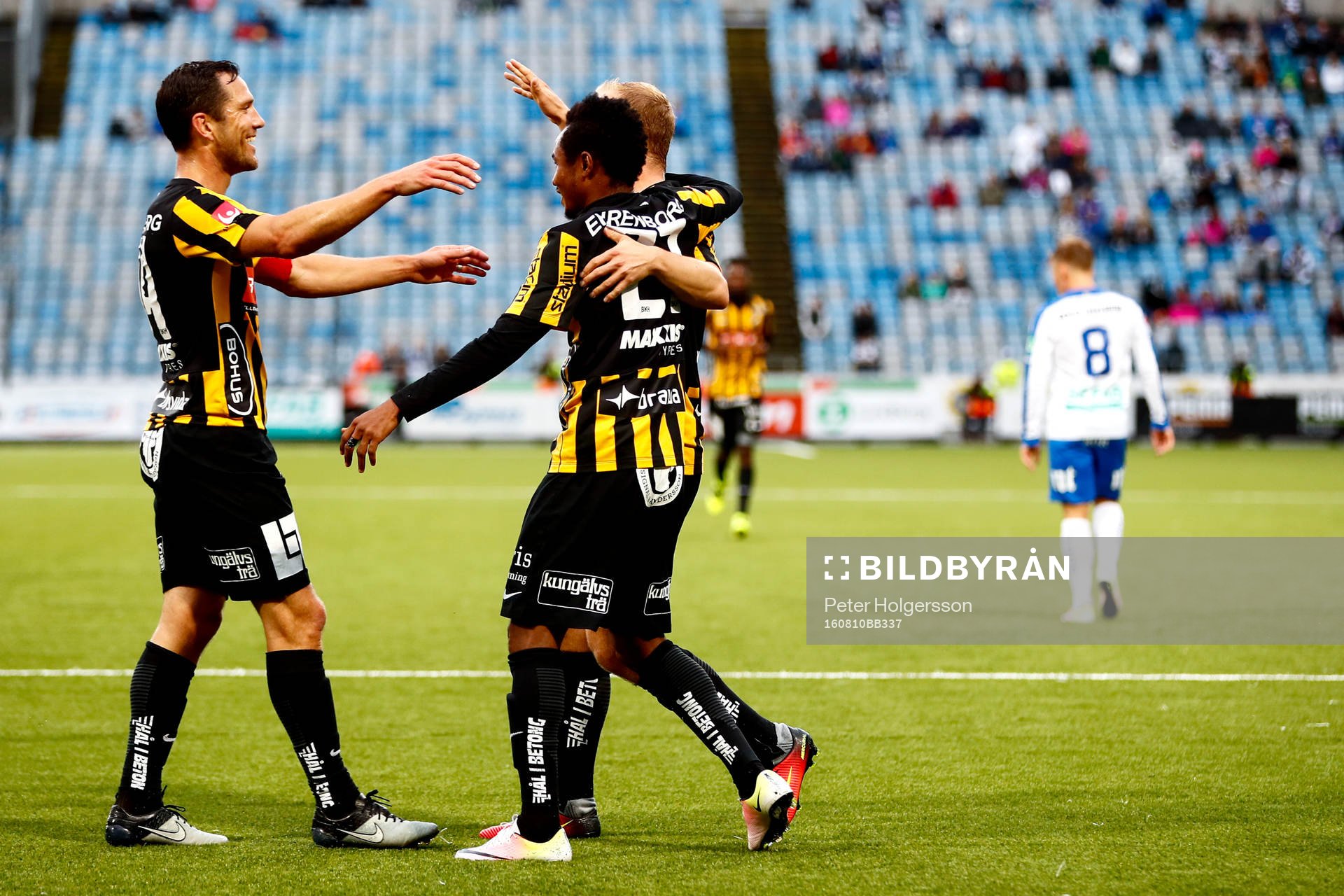 Häckens Nasiru Mohammed jublar