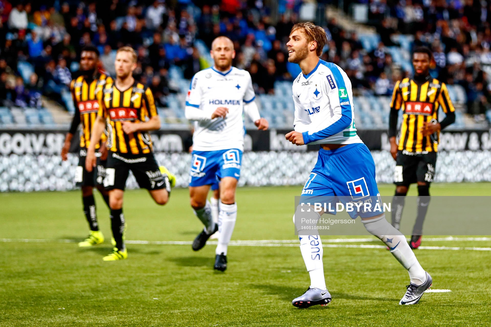 Norrköpings Christoffer Nyman jublar