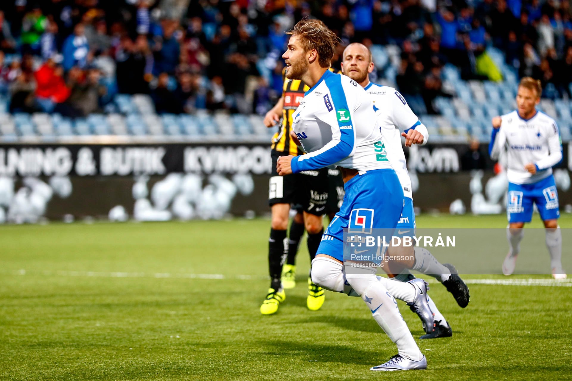 Norrköpings Christoffer Nyman jublar